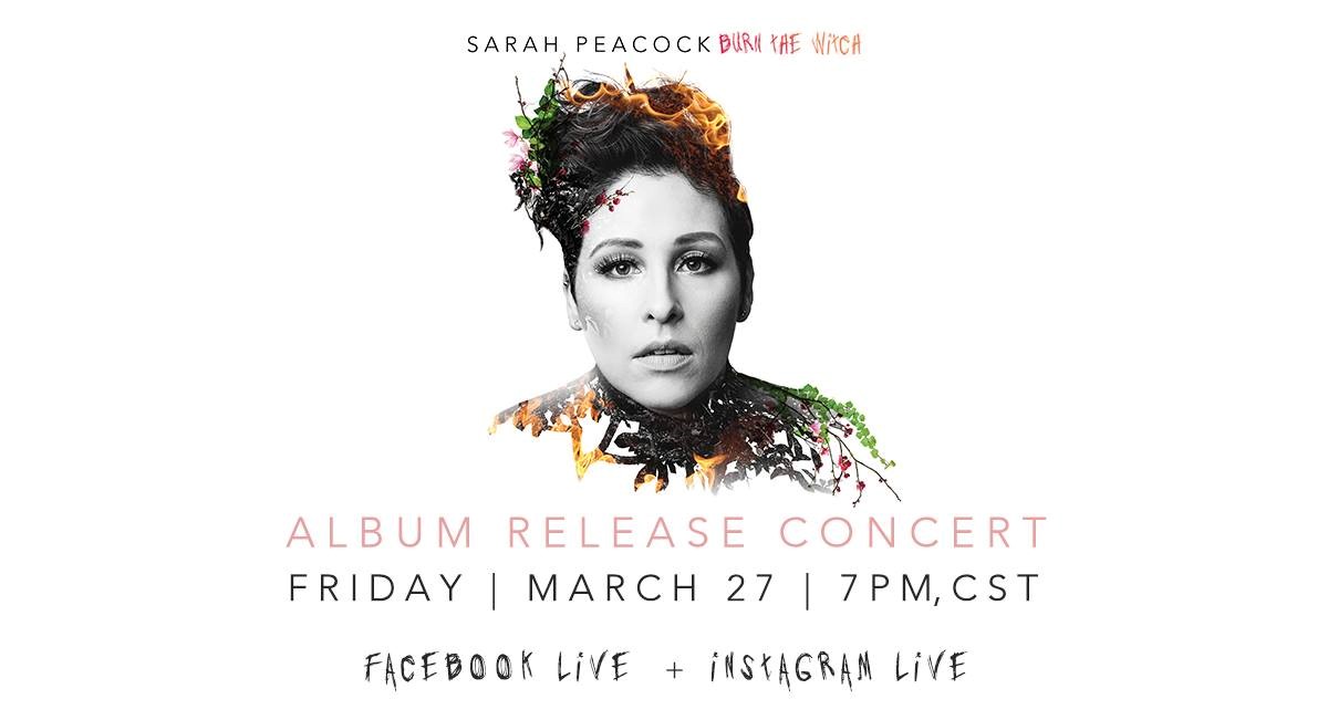 Sara Peacock concert streaming tonight
